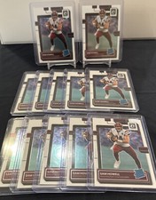 12- Sam Howell 2022 Panini Donruss Optic Football Rookie Card 205 RC Commanders