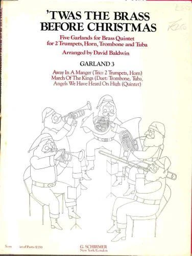 'Twas The Brass Before Christmas: Five Garlands for Brass Quintet... Garland 3 - Image 1 of 1