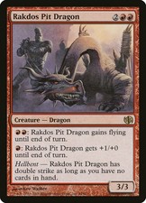 1X Rakdos Pit Dragon Duel Decks: Jace vs. Chandra EX MTG CARD