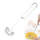 Manual Egg Beater Stainless Steel Spring Coil Coffee Milk Hand Whisk Mixer Tool