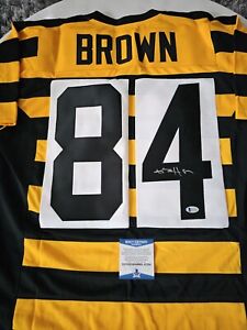 Antonio Brown Autographed/Signed Jersey COA Pittsburgh Steelers Future HOF