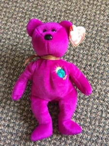 Ty Original Beanie Babies Millenium The 2000 Bear 1999 con etiquetas - Imagen 1 de 4