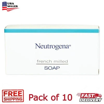 Neutrogena French Milled soap - 1 oz each - Pack of 10 - Image 1 of 2