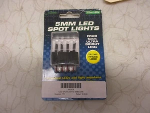 Street FX 5mm LED Spot Lights / Green L-27 - Picture 1 of 3