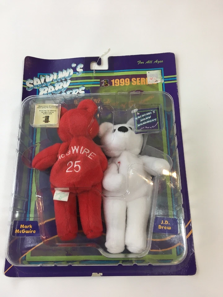 Salvino S Baby Bammers 1999 Series Mark McGwire and J D Drew