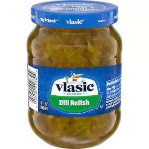 (12 pack) Vlasic Kosher Dill Pickle Relish, Dill Relish, 10 oz - Picture 1 of 14
