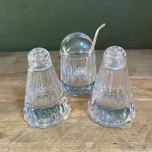 Vintage Paloma Picaso Villeroy & Boch Glas Kruzifix Set - Salz Pfeffer Gewürz - Bild 1 von 19