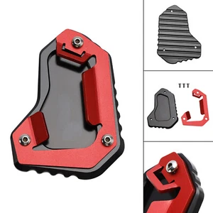 Kickstand Enlarge Plate Pad For Tiger 1200 Explorer(V13VG)2012-2015 Red F2 E7 - Picture 1 of 14