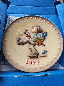 Goebel Hummel W. Goebel M.J. Hummel 3rd Annual Plate 1973, W Germany - Picture 1 of 2