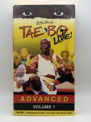 TAE BO LIVE Advanced Volume 1 Billy Blanks (VHS 2000) - Image 1 of 2