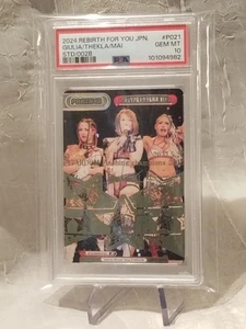 Giulia THEKLA Mai Sakurai STD/002B-P021 BP - Rebirth STARDOM trading card PSA 10 - Picture 1 of 2