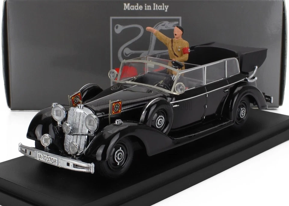 1/43 RIO-MODELS - MERCEDES BENZ - 770K WITH FIGURE 1942 4064/P - Immagine 1 di 1