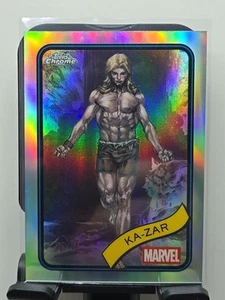 2025 Topps Chrome Marvel Ka-Zar Refractor Parallel #84 - Bild 1 von 6