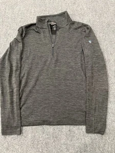 Kuhl Alloy Shirt Herren L grau Stretch Performance Wandern 1/4 Zip Pullover 113 - Bild 1 von 6