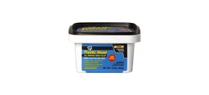 DAP 00529 Plastic Wood Wood Filler, Paste, Musty, Natural, 16 oz - Picture 1 of 4