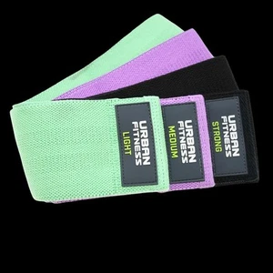 Urban Fitness Fabric Resistance Band Loop (Set of 3) 15 Inch - Picture 1 of 1