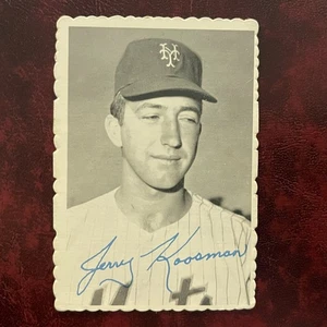 1969 Topps Deckle Edge Set JERRY KOOSMAN #25 NEW YORK METS - EX++ - Picture 1 of 2