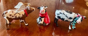 Hallmark Keepsake Cow Christmas Ornaments 3 - Bild 1 von 12
