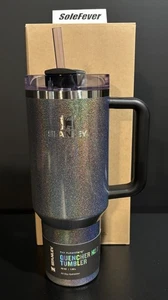 New & Authentic Stanley Midnight Glitz 40oz Flowstate H2.0 Tumbler - Picture 1 of 7