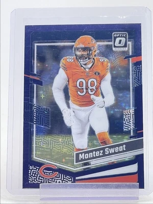 MONTEZ SWEAT 2023 DONRUSS OPTIC PURPLE STARS PRIZM BEARS /15 Q4362 - Image 1 of 2