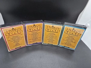 HYMNS OF GOLD Set 1-4 Cassette Tapes Oak Ridge Boys Pat Boone Louis Armstrong - Picture 1 of 9