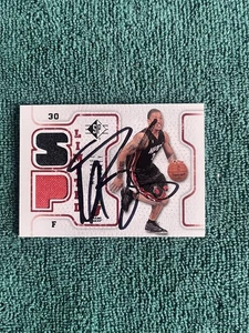 2008-09 SP Limited Memorabilia Michael Beasley #SPLMB Hand Signed Auto Autograph - Bild 1 von 2
