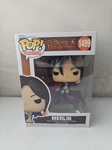 Funko Pop! Vinyl: The Seven Deadly Sins - Merlin #1499 BESCHÄDIGTE BOX - Bild 1 von 7