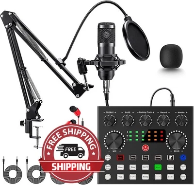 MEJOR Microfono USB Micrófono de grabación con condensador para grabar voz NUEVO - Image 1 of 4