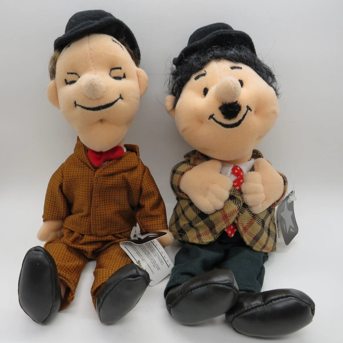ローレル&ハーディ　希少ビンテージ人形 Laurel And Hardy Dolls In Vintage & Antique Character Toys for