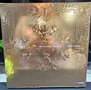Jay Z Kanye West - Watch the Throne sealed picture disc LP. Brand New - Picture 1 of 2