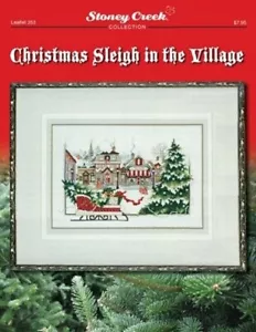 Clearance Sale! Complete Materials CHRISTMAS SLEIGH IN THE VILLAGE - Picture 1 of 1