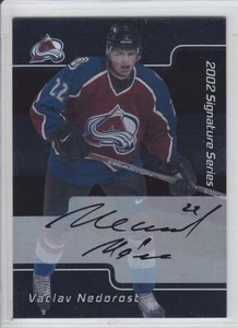 2001-02 ITG BAP SIGNATURE VACLAV NEDOROST RC AUTO Autograph Be A Player #204 Ava - Picture 1 of 1