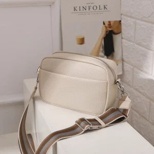 Women's Bag New Solid Color Crossbody Bag Small Shoulder Square Bag - Foto 1 di 22