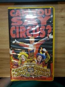 Ringling Bros Barnum Bailey 130th Edition Video Program 2000 Vhs - Picture 1 of 3