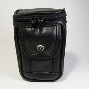 Targus faux leather  Universal Camera Case Black Digital Or Film - 6x3.5x2.75 in - Picture 1 of 7