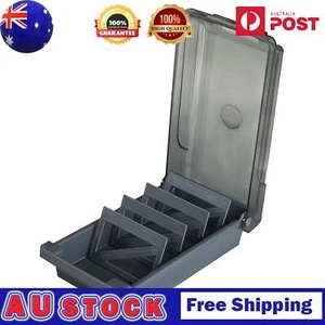 JIELISI Desk Card Holder with Dividers & Index Tabs Holds 500 Cards - Picture 1 of 7