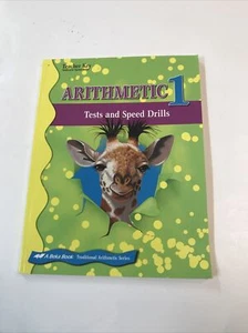 Abeka Grade 1 Arithmetic: Tests And Speed Drills, Teacher Key - Picture 1 of 1