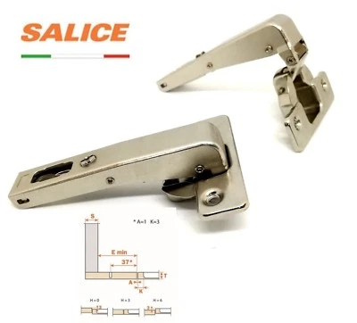 SALICE - WURTH CERNIERA SALICE 2ANC CONTROCOLLO LUNGO C2A7N99AC CERNIERA MOBILE CUCINA ARMADIO