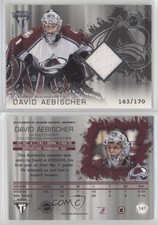2003-04 Pacific Private Stock Titanium Retail /170 David Aebischer #147