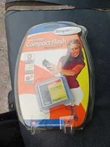 SimpleTech 1GB CompactFlash Type I Memory Card (STI-CF/1GB) - Picture 1 of 2