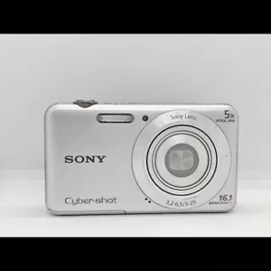 Sony Cyber-shot DSC-W710 16,1 MP CCD fotocamera digitale vintage - 90% nuova - argento - Foto 1 di 5