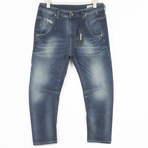 Diesel Fayza 0850K Jeans Extensible Décontractée Boyfriend Femme Taille W29 L30