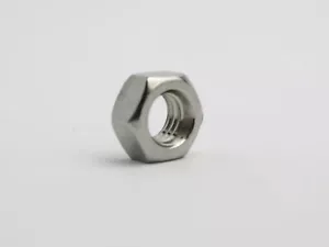 DADI COMPLETI IN ACCIAIO INOX A2 PASSO FINE FILETTATURA M8 M10 M12 A2-70 ACCIAIO INOX - Foto 1 di 4