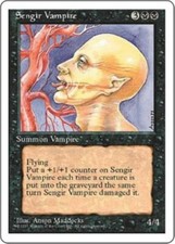 MTG 4th Edition - Sengir Vampire NM