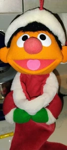 Vintage Sesamstraße ERNIE 20" Weihnachtsstrumpf - Bild 1 von 8