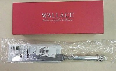 Cuchillo de plata esterlina WALLACE ROYAL HUSK tamaño cena Foto 1 de 4