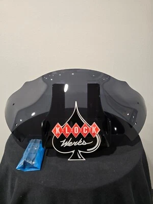 Used Klock Werks 10" Dark Smoke Sport Flare 23.5-25 HD Road Glide 2310-0855 - Image 1 of 4