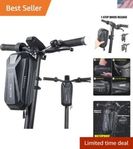 Adjustable Electric Scooter Handlebar Bag - 2L Large Capacity Waterproof Storage - Picture 1 of 9