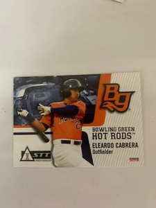 Eleardo Cabrera 2018 Bowling Green Hot Rods Team Card