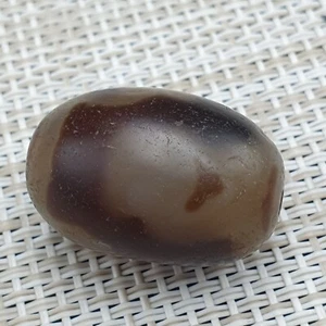 Vintage Himalaya Tibetisch Unikat Muster Achat Dzi Perle - Bild 1 von 18